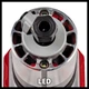 Фрезер кромковий акумуляторний Einhell Professional TP-ET 18LI BL - Solo 18В цанга 6 та 8мм 10000-30 (00123497) - изображение 11