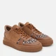 Женские кеды кожаные низкие Ashoes 646 37 24 см Рыжие леопард (ROZ6501004782) - изображение 3