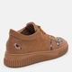 Женские кеды кожаные низкие Ashoes 646 37 24 см Рыжие леопард (ROZ6501004782) - изображение 5