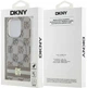 Etui DKNY IML Checkered Mono Pattern & Printed Stripes MagSafe do Apple iPhone 14 Pro Beige (3666339269470) - obraz 8