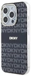 Etui DKNY IML Mono & Stripe MagSafe do Apple iPhone 14 Pro Black (3666339268077) - obraz 2
