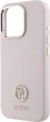 Etui Guess Silicone Logo Strass 4G do Apple iPhone 16 Pro Light Pink (GUHCP16LM4DGPP) - obraz 6