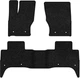 Ворсовые коврики EVAtech Premium в салон авто для Land Rover Range Rover Sport (L494) 2013-2022 2 поколение SUV EU черный кант (LR3388Z3TL8VPB) - изображение 1