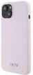 Etui DKNY Liquid Silicone Small Metal Logo MagSafe do Apple iPhone 14 / 15 / 13 Pink (3666339265816) - obraz 2