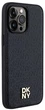 Etui DKNY Leather Monogram Pattern Metal Logo MagSafe do Apple iPhone 14 Pro Max Black (3666339261504) - obraz 4