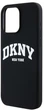 Etui DKNY Liquid Silicone White Printed Logo MagSafe do Apple iPhone 14 Pro Max Black (3666339266684) - obraz 5