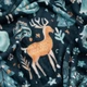Плед ARDESTO Christmas Олени Flannel Зеленый Полуторный 160х200 см (ART0127PB) - изображение 5