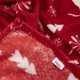 Плед ARDESTO Christmas Олени Flannel Красный Полуторный 160х200 см (ART0126PB) - изображение 4