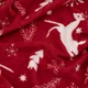 Плед ARDESTO Christmas Олени Flannel Красный Полуторный 160х200 см (ART0126PB) - изображение 5