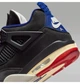 Кросівки чоловічі Jordan 4 Retro Rare Air Black 42 Чорний FV5029-003 - зображення 10