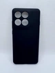 Чехол накладка Silicone Cover Full для Motorola Edge 60 Pro Черный - изображение 1