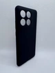 Чехол накладка Silicone Cover Full для Motorola Edge 60 Pro Черный - изображение 2