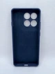 Чехол накладка Silicone Cover Full для Motorola Edge 60 Pro Темно-синий - изображение 4