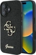 Панель Guess Fixed Glitter Big 4G для Apple iPhone 16 Plus Black (GUHCP16MHG4SGK) - зображення 1