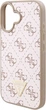 Панель Guess New 4G Triangle для Apple iPhone 16 Plus White (GUHCP16MPG4GPH) - зображення 6