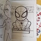 Раскраска Человек-паук Spider man А5 код (25992) - изображение 2