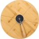 Deska do krojenia pizzy Homla Bambou z nożem 32 cm (5902869958384) - obraz 1
