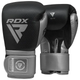 Рукавички боксерські з капою RDX MARK PRO SPARRING TRI LIRA 2 розмір 14 унцій, чорно-сріблястий - изображение 2