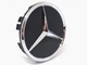 Ковпачок заглушка на литі диски Mercedes A0004003800 Matt black - зображення 1