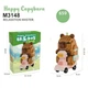 3D Конструктор Happy Capybara Фигурка Капибара 10 см (01605) - изображение 2