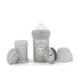 Бутылочка для кормления антиколиковая 0+ 180 мл Twistshake серая (78254) - изображение 3
