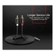 Кабель мультимедийный 3.5mm M to 2xRCA M 3.0m AV116 black Ugreen (10590) - изображение 12