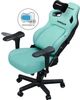 Кресло геймерское игровое Anda Seat Kaiser 4 Size XL до 180 кг Green Premium PVC с четырёхуровневой поясничной поддержкой (AD12YDDC-XLL-20-E-PV/C) - изображение 2