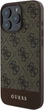 Etui Guess 4G Bottom Stripe do Apple iPhone 16 Pro Max Brown (GUHCP16XG4GLBR) - obraz 3