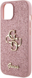 Панель Guess Glitter Script Big 4G для Apple iPhone 13/14/15 Pink (3666339147648) - зображення 5