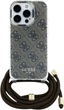 Панель Guess Crossbody Cord 4G Print для Apple iPhone 16 Pro Max Brown (GUHCP16XHC4SEW) - зображення 1