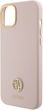 Etui Guess Silicone Logo Strass 4G do Apple iPhone 13/14/15 Pink (3666339148904) - obraz 4