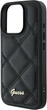 Панель Guess Quilted Metal Logo для Apple iPhone 16 Pro Max Black (GUHCP16XPSQSQSK) - зображення 6