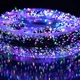 Новорічна гірлянда кімнатна роса 100 м 3000 LED Хвойна лапа зелений провід Мультиколір D3000L100MGML - зображення 3
