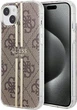 Панель Guess IML 4G Gold Stripe для Apple iPhone 15 Plus/14 Plus Brown (GUHCP15MH4PSEGW) - зображення 1