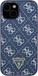 Панель Guess 4G Triangle Metal Logo для Apple iPhone 15 Plus/14 Plus Blue (GUHCP15MPG4GPB) - зображення 3