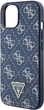 Панель Guess 4G Triangle Metal Logo для Apple iPhone 15 Plus/14 Plus Blue (GUHCP15MPG4GPB) - зображення 6