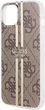 Панель Guess IML 4G Gold Stripe для Apple iPhone 15 Plus/14 Plus Brown (GUHCP15MH4PSEGW) - зображення 6