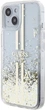 Панель Guess Liquid Glitter Gold Stripes для Apple iPhone 15 Plus/14 Plus Transparent (GUHCP15MLFCSEGT) - зображення 2