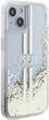 Панель Guess Liquid Glitter Gold Stripes для Apple iPhone 15 Plus/14 Plus Transparent (GUHCP15MLFCSEGT) - зображення 4