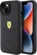 Etui Ferrari Quilted Metal Logo do Apple iPhone 15/14/13 Black (FEHCP15SRDUK) - obraz 1