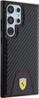 Etui Ferrari Carbon Stitched Bottom do Samsung Galaxy S24 Ultra Black (FEHCS24LN3PUK) - obraz 4