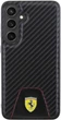 Etui Ferrari Carbon Stitched Bottom do Samsung Galaxy S24 Plus Black (FEHCS24MN3PUK) - obraz 3