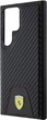 Etui Ferrari Carbon Stitched Bottom do Samsung Galaxy S24 Ultra Black (FEHCS24LN3PUK) - obraz 6