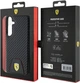 Etui Ferrari Carbon Stitched Bottom do Samsung Galaxy S24 Plus Black (FEHCS24MN3PUK) - obraz 8