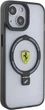 Etui Ferrari Ring Stand 2023 Collection MagSafe do Apple iPhone 15/14/13 Transparent (FEHMP15SUSCAH) - obraz 4