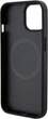 Etui Ferrari Carbon Metal Logo MagSafe do Apple iPhone 15/14/13 Black (FEHMP15SPTEK) - obraz 7