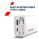 Зарядное устройство для Canyon OnCharge 65RC Build-In Cable USB-C 65W 1xPD 1xQC White (CNS-CURC65ACB) - изображение 10