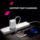Зарядное устройство для Canyon OnCharge 65RC Build-In Cable USB-C 65W 1xPD 1xQC White (CNS-CURC65ACB) - изображение 14