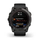 Смарт-часы Garmin Fenix 7X Pro Sapphire Solar Carbon G. DLC Tit. with Black Band (010-02778-10/11) - изображение 1