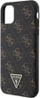 Etui Guess 4G Triangle Metal Logo do Apple iPhone 11/Xr Black (GUHCN61PG4GPK) - obraz 6
